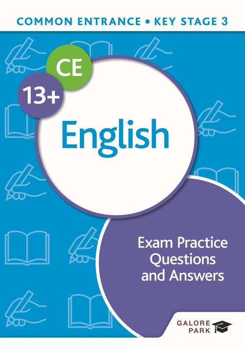 Book cover of Common Entrance 13+ English Exam Practice Questions and Answers