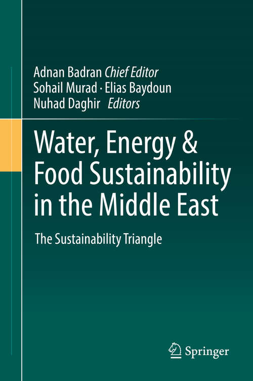 Book cover of Water, Energy & Food Sustainability in the Middle East: The Sustainability Triangle