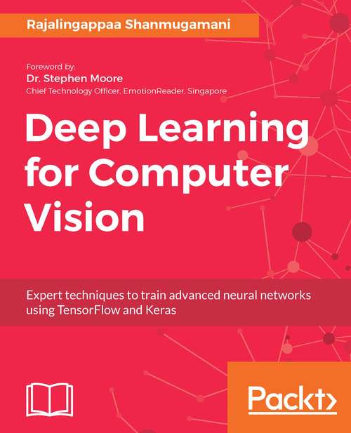 Book cover of Deep Learning for Computer Vision