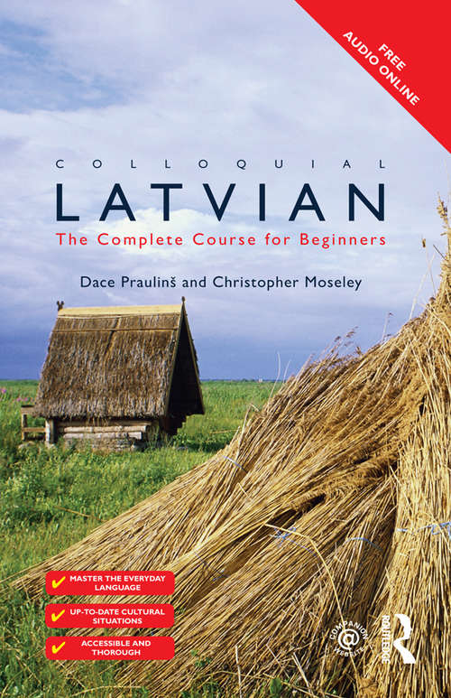 Book cover of Colloquial Latvian: The Complete Course for Beginners (2)