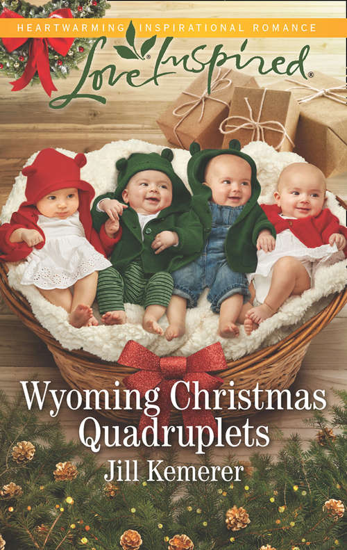 Book cover of Wyoming Christmas Quadruplets: The Amish Christmas Cowboy The Rancher's Answered Prayer Wyoming Christmas Quadruplets (ePub edition) (Wyoming Cowboys #3)