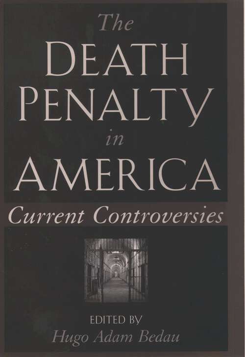 Book cover of The Death Penalty in America