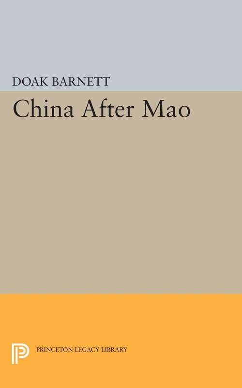 Book cover of China After Mao (PDF)