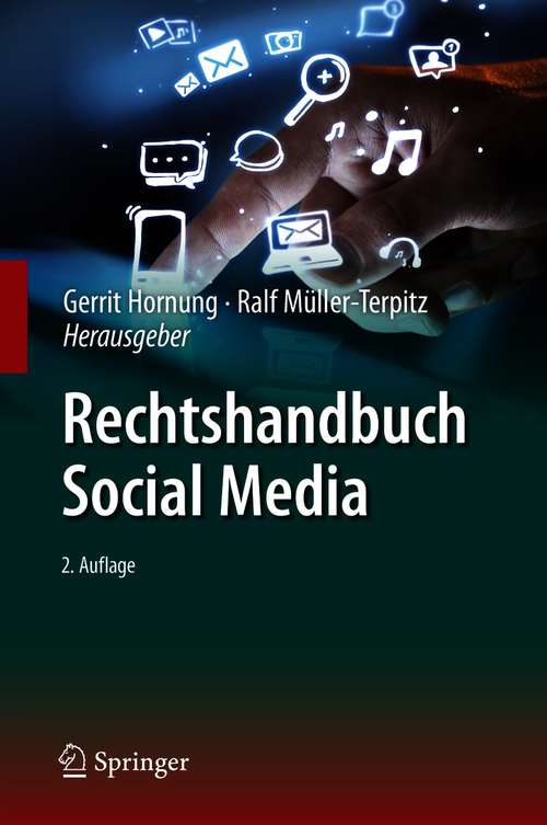 Book cover of Rechtshandbuch Social Media (2. Aufl. 2021)