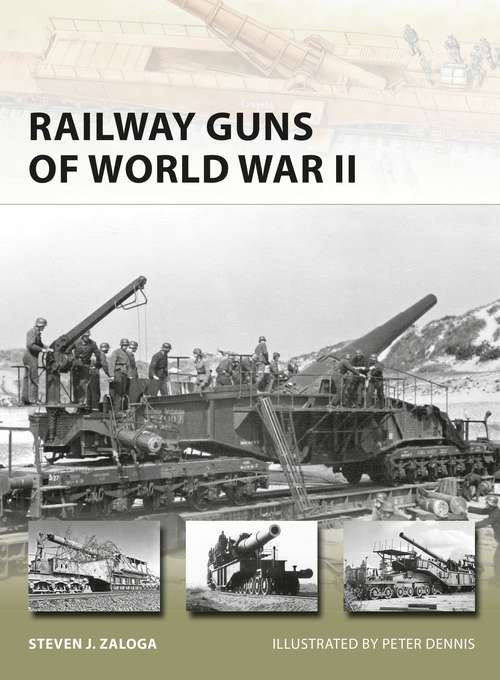 Book cover of Railway Guns of World War II (New Vanguard #231)