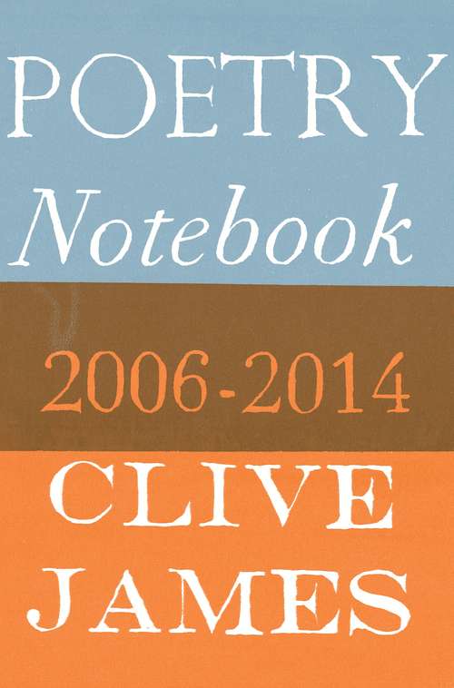 Book cover of Poetry Notebook: 2006–2014