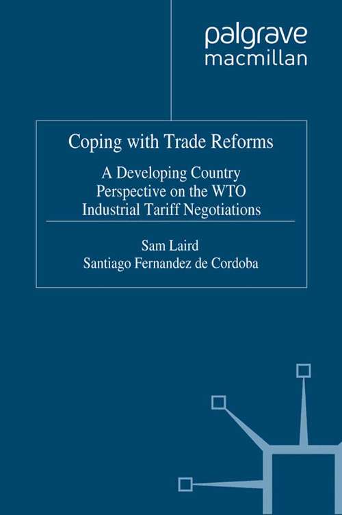 Book cover of Coping with Trade Reforms: A Developing Country Perspective on the WTO Industrial Tariff Negotiations (2006)