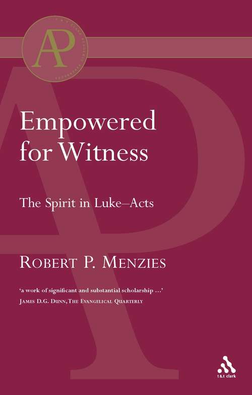 Book cover of Empowered for Witness