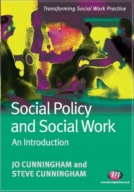 Book cover of Social Policy and Social Work: An Introduction (PDF)