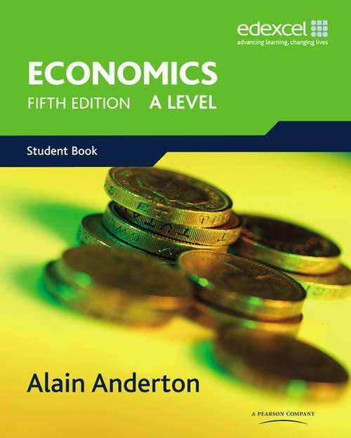 Book cover of Economics A Level: student book (5th edition) (PDF)