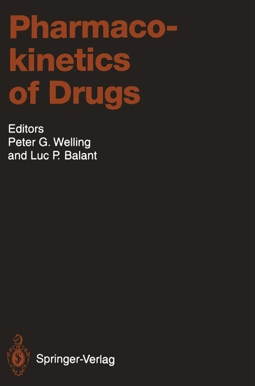 Book cover of Pharmacokinetics of Drugs (1994) (Handbook of Experimental Pharmacology #110)