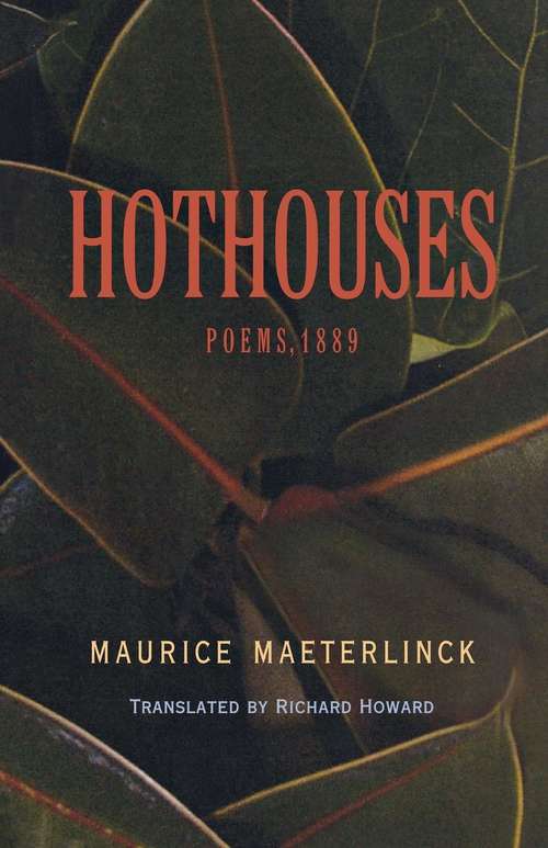 Book cover of Hothouses: Poems, 1889