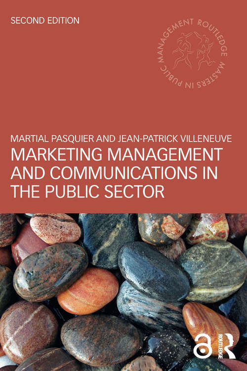 Book cover of Marketing Management and Communications in the Public Sector (2) (Masters in Public Management)