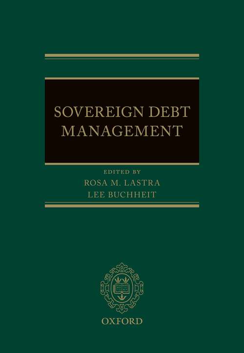 Book cover of Sovereign Debt Management