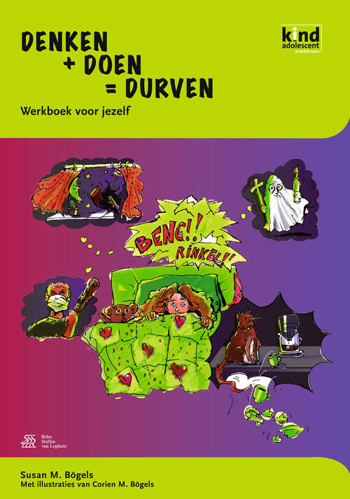 Book cover of Denken + Doen = Durven - werkboek kind (2008)