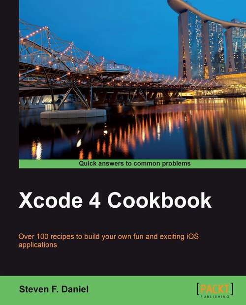 Book cover of Xcode 4 Cookbook