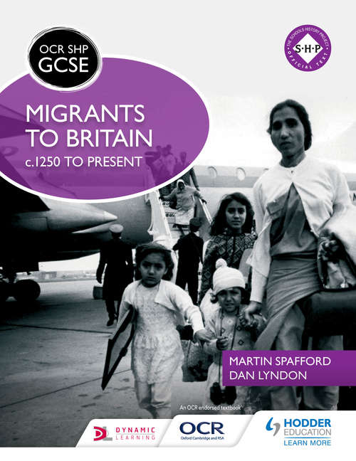 Book cover of OCR GCSE History SHP: Migration to Britain (PDF)