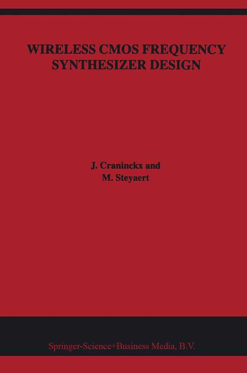 Book cover of Wireless CMOS Frequency Synthesizer Design (1998) (The Springer International Series in Engineering and Computer Science #439)