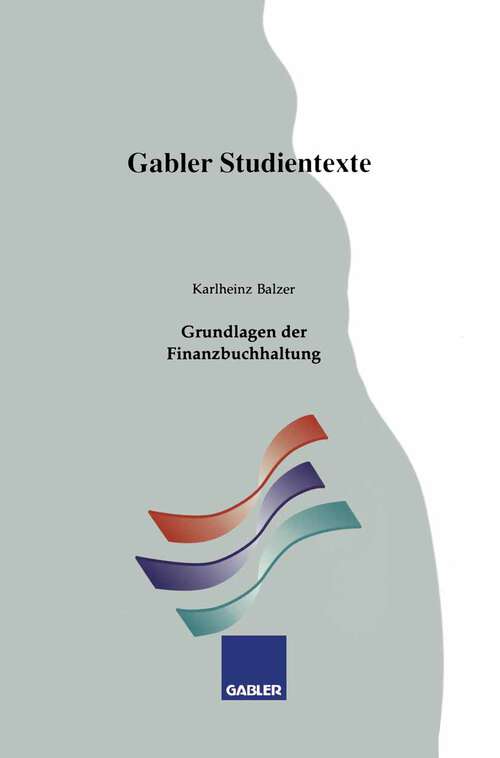 Book cover of Grundlagen der Finanzbuchhaltung (1993) (Gabler-Studientexte)