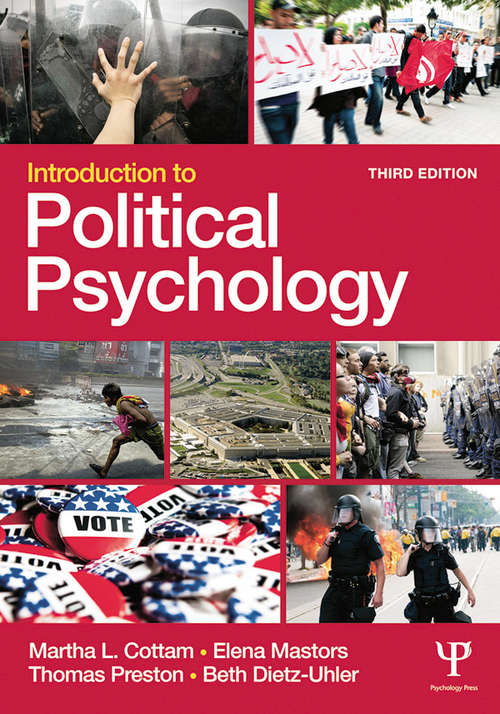 Book cover of Introduction to Political Psychology: 3rd Edition