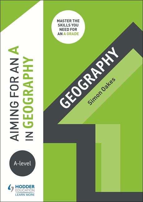 Book cover of Aiming for an A in A-level Geography