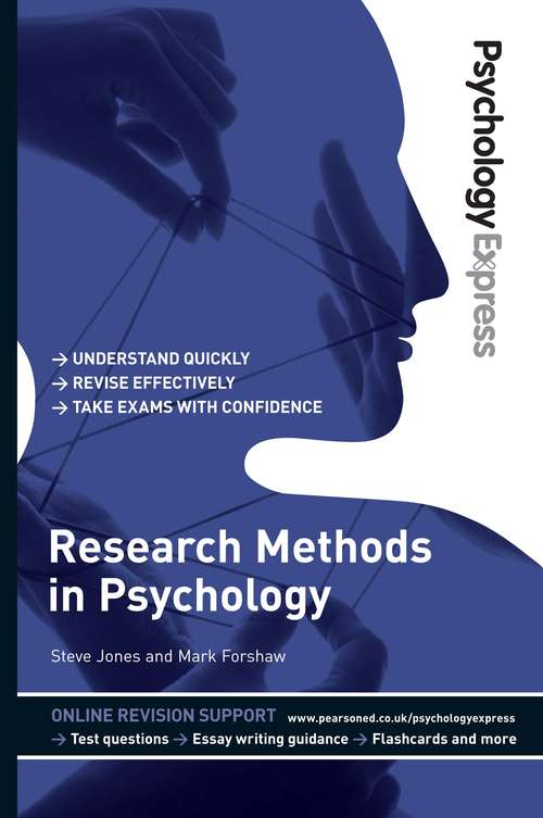 Book cover of Psychology Express: Research Methods in Psychology