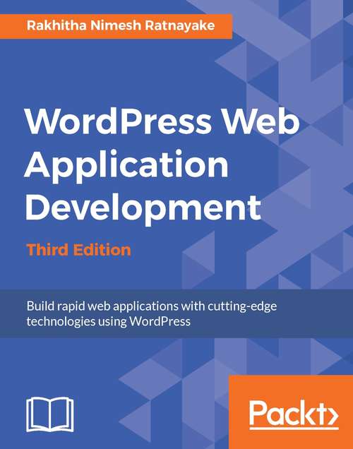 Book cover of Wordpress Web Application Development