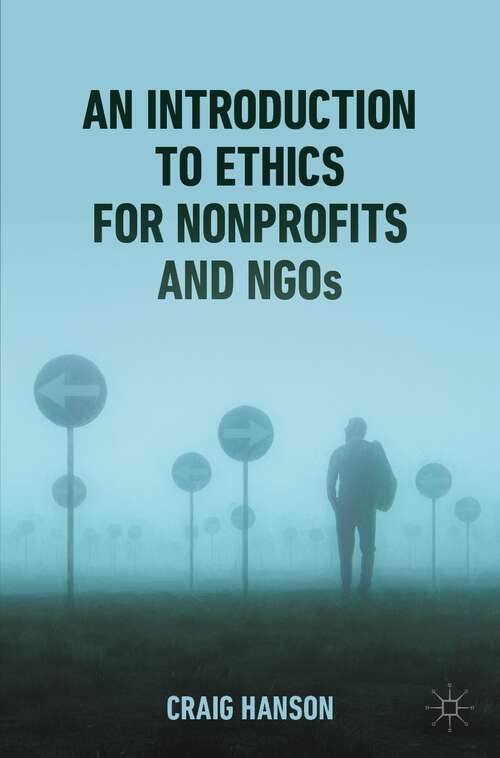 Book cover of An Introduction to Ethics for Nonprofits and NGOs (1st ed. 2023)