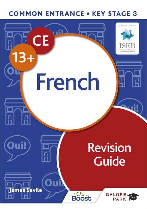 Book cover of Common Entrance 13+ French Revision Guide
