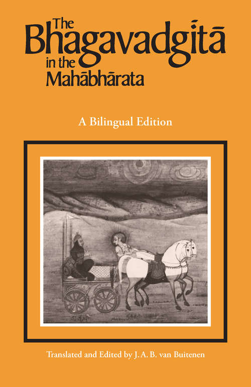 Book cover of The Bhagavadgita in the Mahabharata