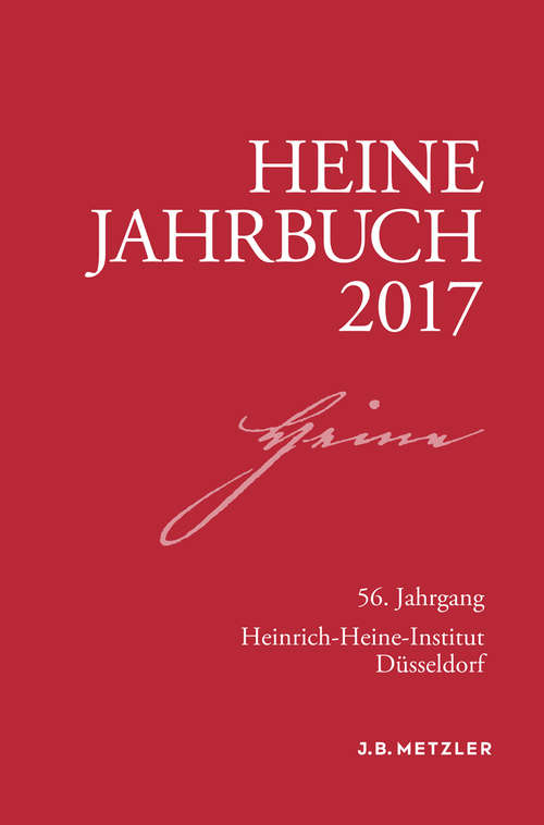 Book cover of Heine-Jahrbuch 2017 (Heine-Jahrbuch)