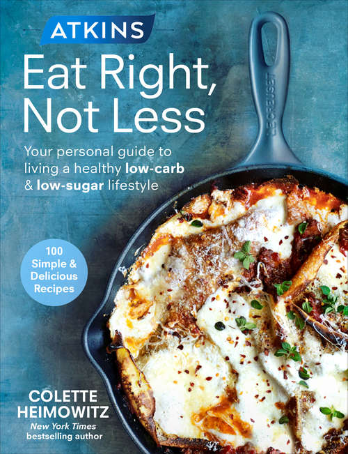 Book cover of Atkins: Your personal guide to living a healthy low-carb and low-sugar lifestyle