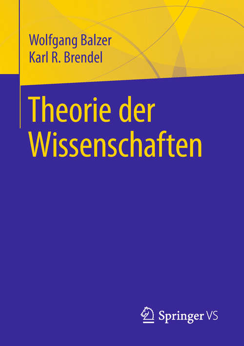 Book cover of Theorie der Wissenschaften