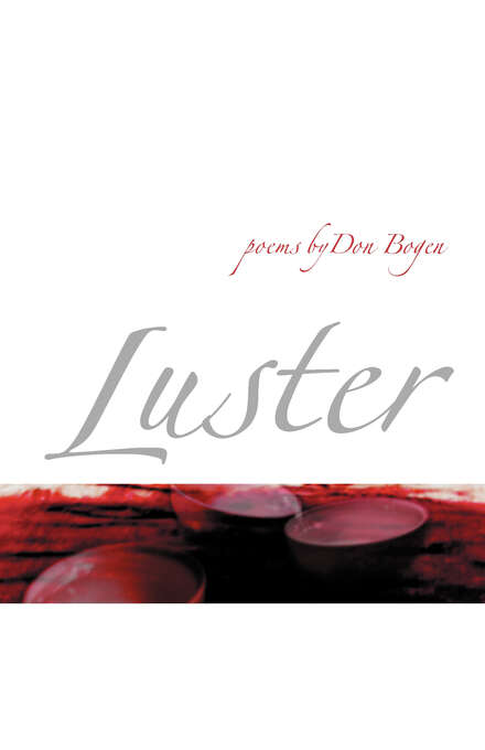 Book cover of Luster (Wesleyan Poetry Series)