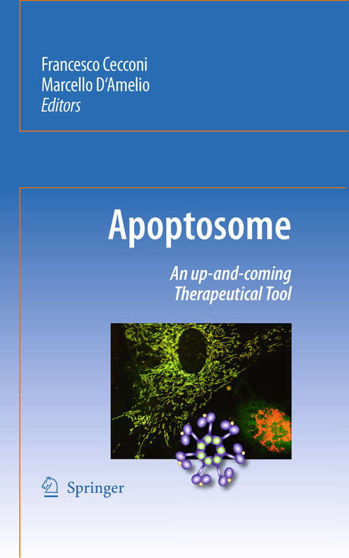 Book cover of Apoptosome: An up-and-coming therapeutical tool (2010)
