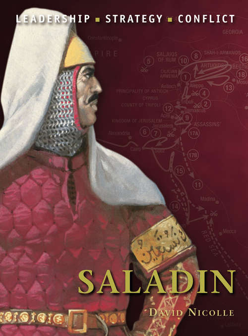 Book cover of Saladin: The Background, Strategies, Tactics And Battlefield Experiences Of The Greatest Commanders Of History (Command #12)
