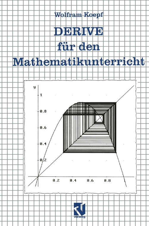 Book cover of DERIVE für den Mathematikunterricht (1996)