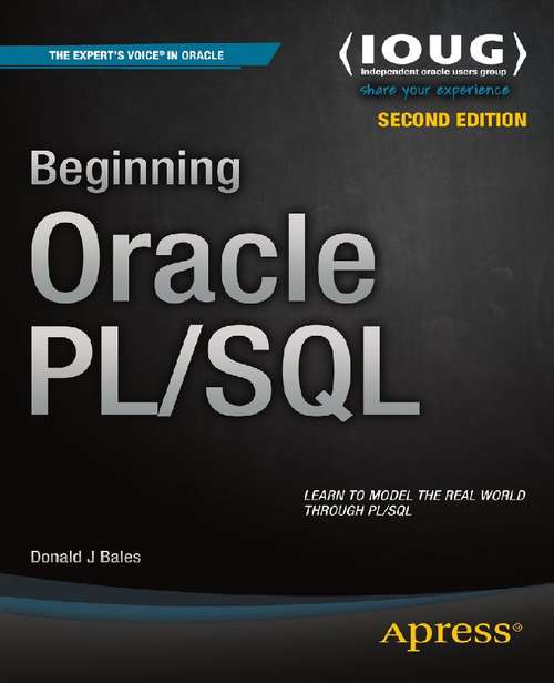 Book cover of Beginning Oracle PL/SQL (2nd ed.) (Expert's Voice In Oracle Ser.)