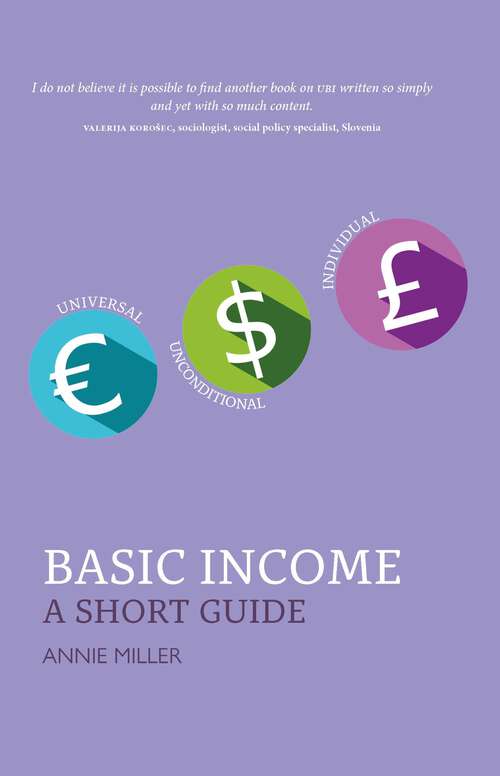 Book cover of Basic income: A Short Guide