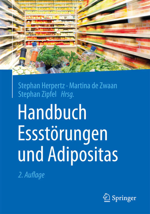 Book cover of Handbuch Essstörungen und Adipositas (2., überarb. Aufl. 2015)