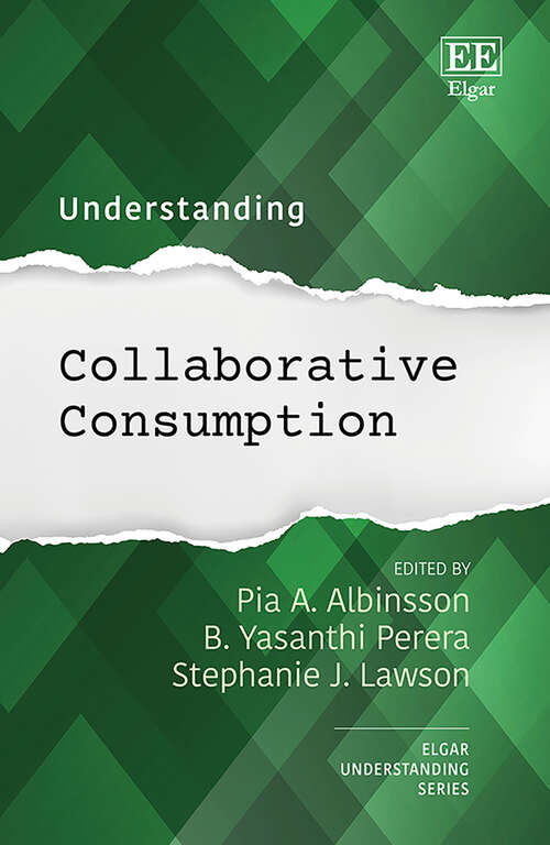 Book cover of Understanding Collaborative Consumption (Understanding series)
