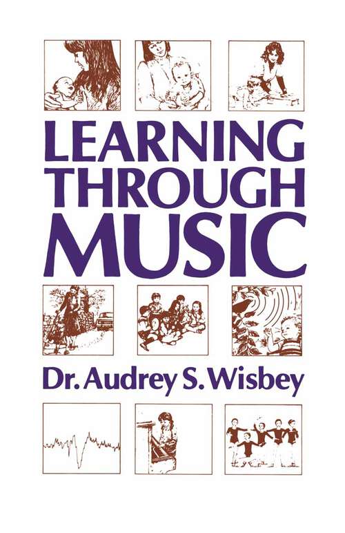 Book cover of Learning Through Music (1980)