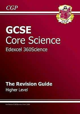 Book cover of GCSE Core Science Edexcel Revision Guide - Higher (PDF)