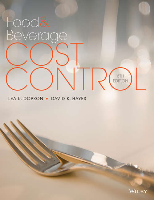 Book cover of Food and Beverage Cost Control