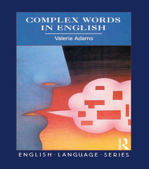 Book cover of Complex Words in English