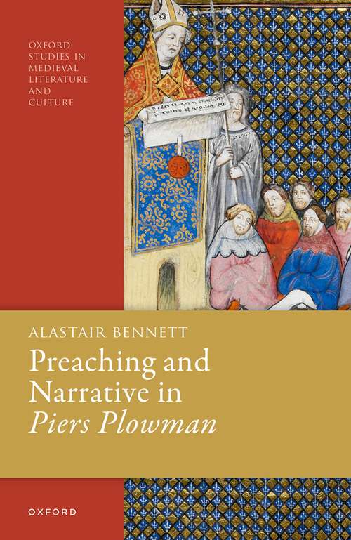 Book cover of Preaching and Narrative in Piers Plowman (Oxford Studies in Medieval Literature and Culture)