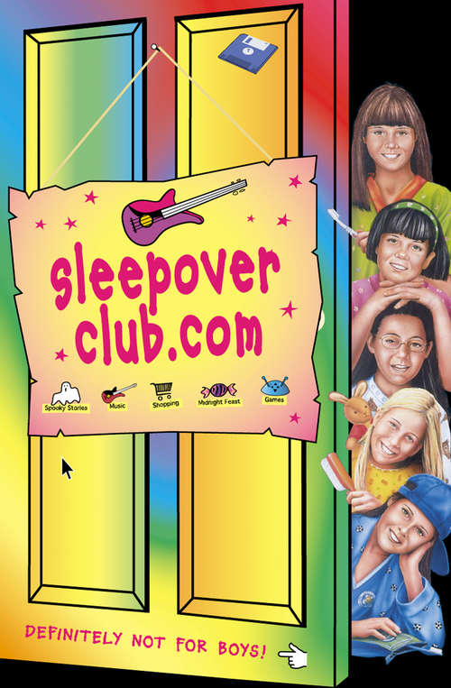 Book cover of sleepoverclub.com (ePub edition) (The Sleepover Club #44)