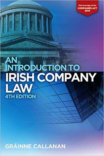 Book cover of An Introduction to Irish Company Law (Fourth Edition) (PDF)