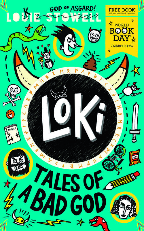 Book cover of Loki: Tales Of A Bad God (World Book Day 2024)