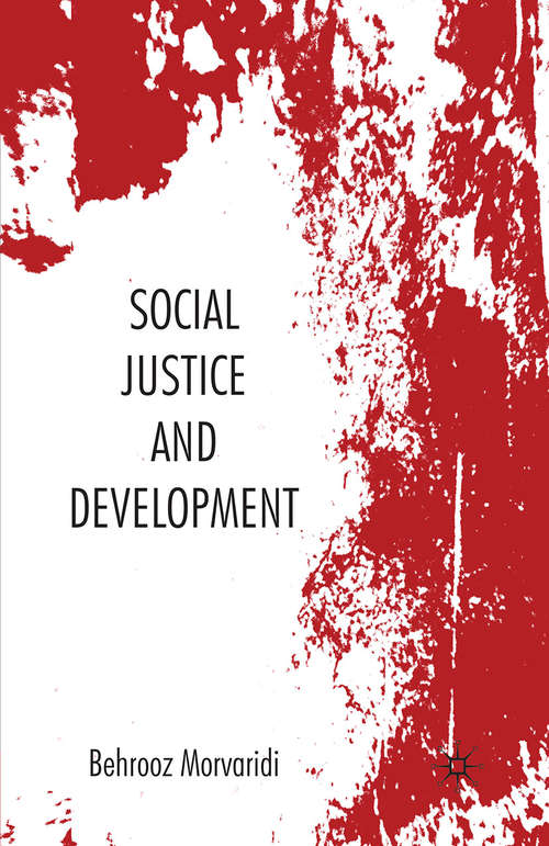 Book cover of Social Justice and Development (2008)